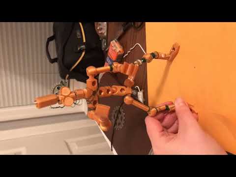 cc-5 stop motion animation test using 3D printed parts