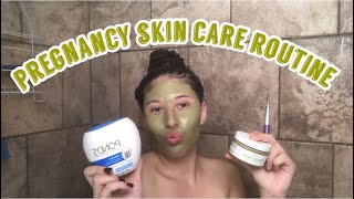 MY GLOWING PREGNANCY SKIN CARE ROUTINE ft TEAMI BLENDS🧖🏻‍♀️✨|PREGNANT AT 15