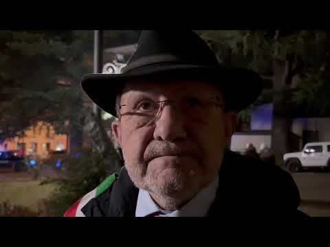 Manifestazione antifascista a Cuveglio, parla il sindaco Piccolo