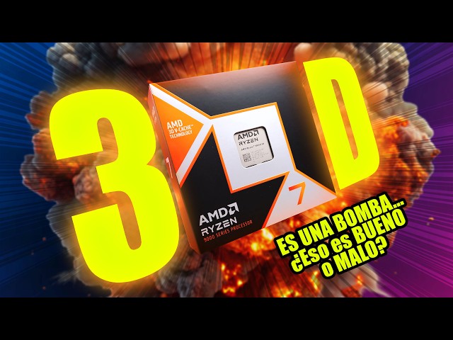 Vídeo relacionado con Processore - Amd - Ryzen 7 9800x3d - 4,7 Ghz, 8 Core, 104 Mb L2 E L3, Am5