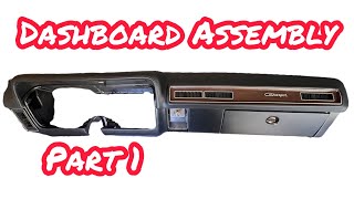 B body Dashboard Assembly Part 1 | 1971-1974 Mopar, Charger, Coronet, Road Runner, GTX, Satellite