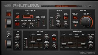 Video thumbnail for FREE VST SYNTH   PHUTURA -BY PHUTURETONE- SOUND DEMO by steve webb