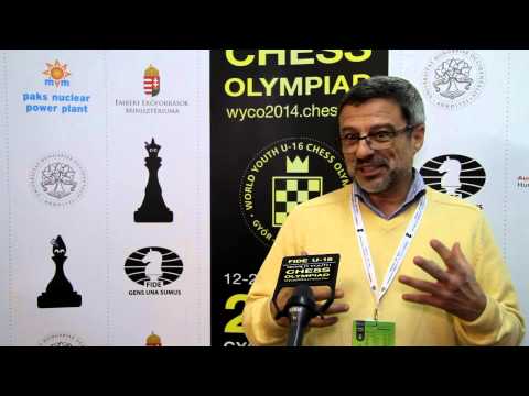 Interview with GM Lubomir Ftacnik, captain of Australia at the World Youth U16 Chess Olympiad