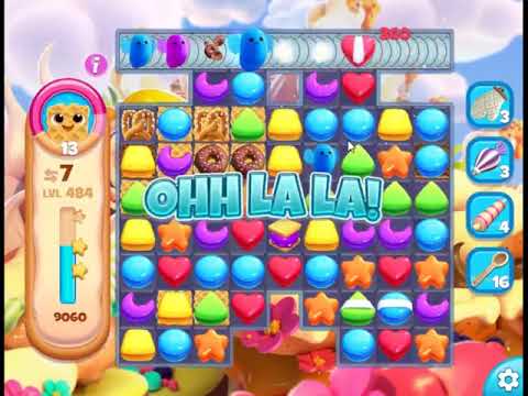 Cookie Jam Blast Level 484 - NO BOOSTERS 🍪 | SKILLGAMING ✔️