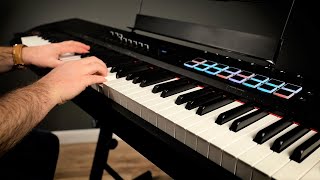 Video thumbnail for M-Audio Hammer 88 Pro - Graded Hammer Action Keybed Demo and Review (Mini Grand and BOOM Drums) by DSoundman