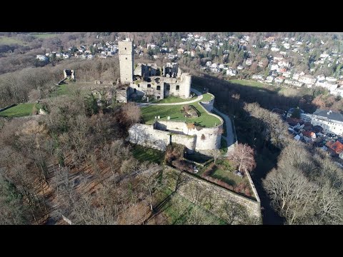 Festungsruine Königstein - aus der Luft gegriffen