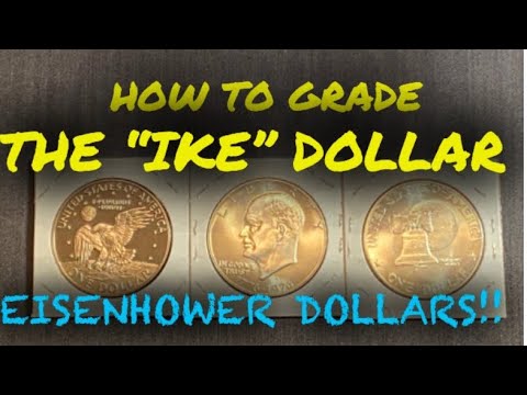 How to Grade the Eisenhower Dollar || Coin Grading for Beginners