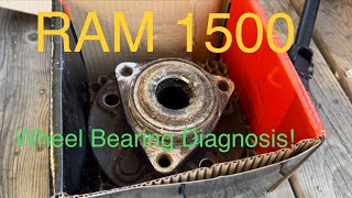How to quickly and easily diagnose a bad wheel bearing on a RAM 1500 and other vehicles!