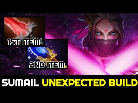 SUMAIL Templar Assassin Unexpected Build with Fast Scepter 7.28 Dota 2
