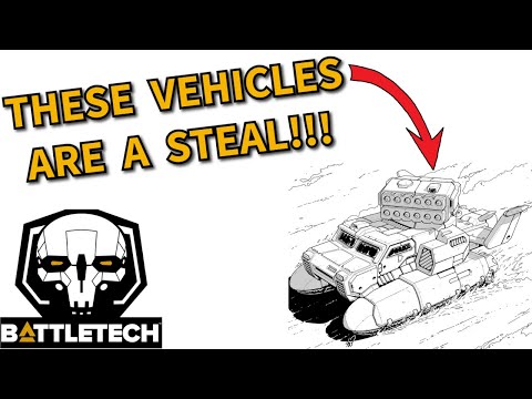 BEST tanks under 500 Battle Value! Battletech vehicles to swarm your enemies with!