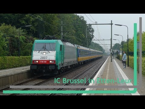 Omgeleide IC Brussel passeert station Etten-Leur // 8 augustus 2017
