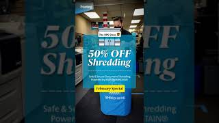 Secure Shredding at The UPS Store #63