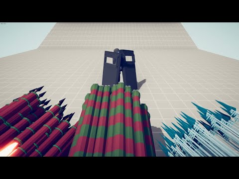 DOUBLE SWAT SHIELD vs EVERY GOD - Totally Accurate Battle Simulator TABS