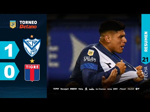 VÉLEZ 1 - 0 TIGRE I Resumen del partido | #TorneoBetano 2024