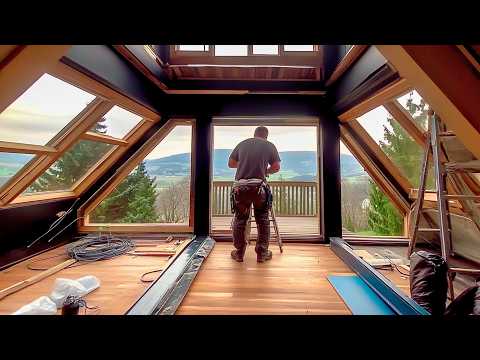 Mann verwandelt ein altes 3-stöckiges Haus in ein riesiges Loft | @passionrenovation