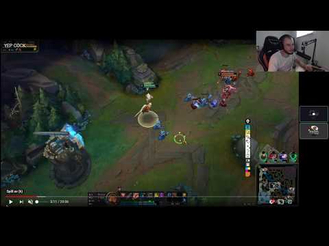 kayle 1v9 gets coached by CHALLENGER COACH Veigar v2