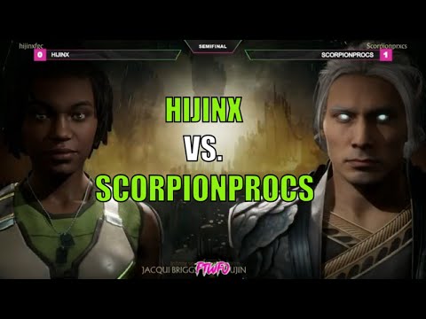 SCORPIONPROCS VS HIJINX- Fujin vs Jacqui- FTW Fightout $500 Tournament US 【Mortal Kombat 11】