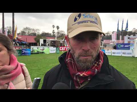 Lucas Lagrange jura hembras Angus Expo Prado 2019