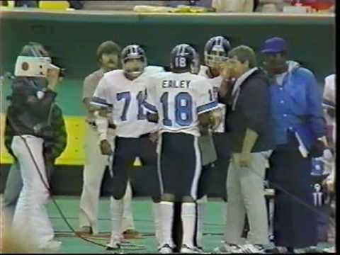 CFL 1977: Toronto at Montreal (part 10)  -- Leo Cahill smoking