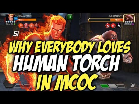 Why Everybody Loves Human Torch In MCOC | Marvel Contest Of Champions
