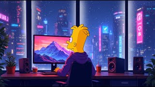 cozy lofi room 🪟 lofi hip hop ~ mellow vibes / study mode / chill flow