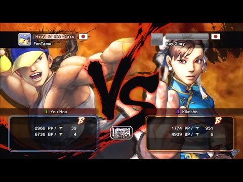 FenTamu [Yun] vs Kay Glory [Chun li] USF4