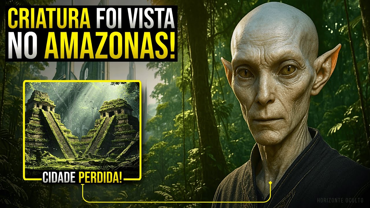 UMA CRIATURA MISTERIOSA FOI VISTA NO AMAZONAS! – RELATOS DE TERROR | EP. 156