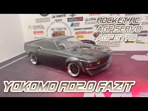 Yokomo RD 2.0 - Conclusion of my first DriftOut - AGF Gyro & Servo [German]