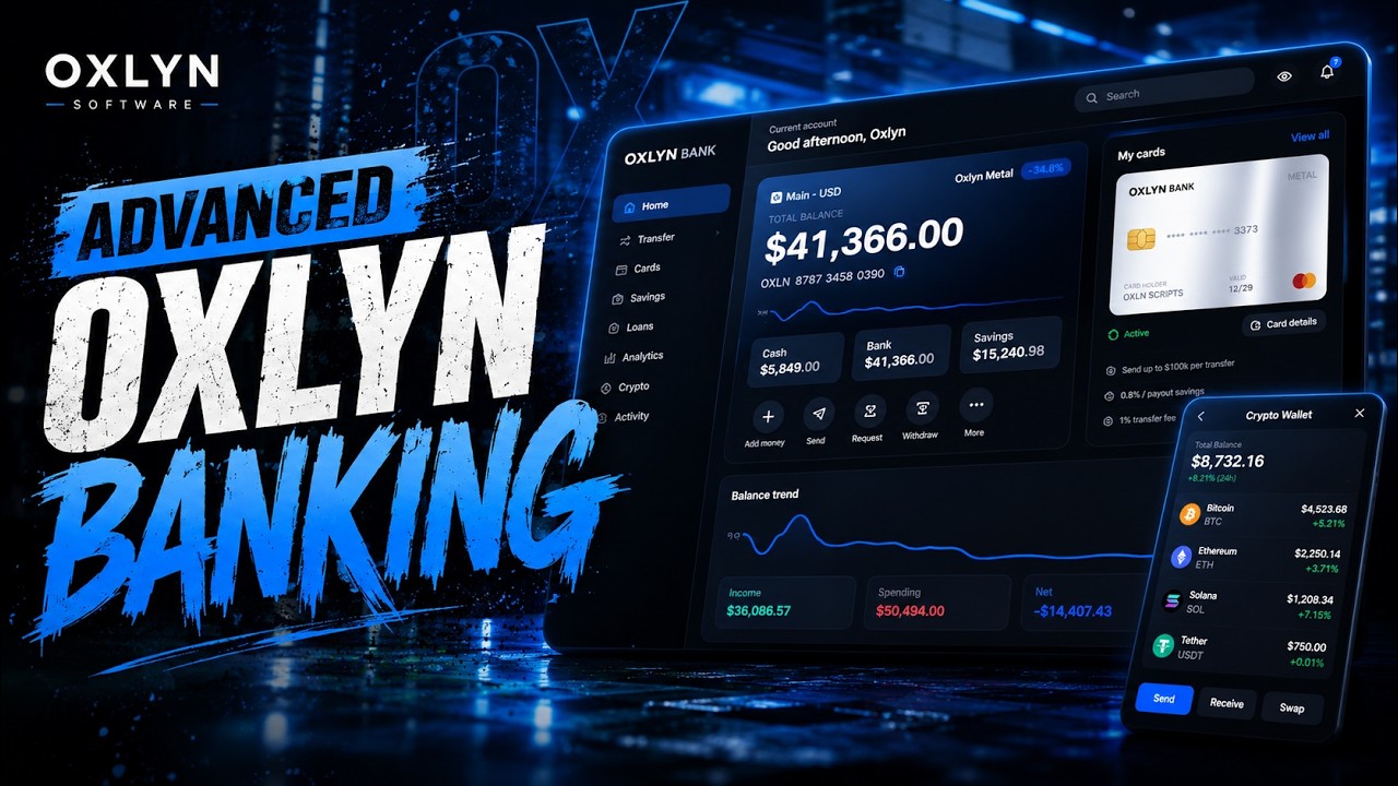 Oxlyn | Advanced Banking System
