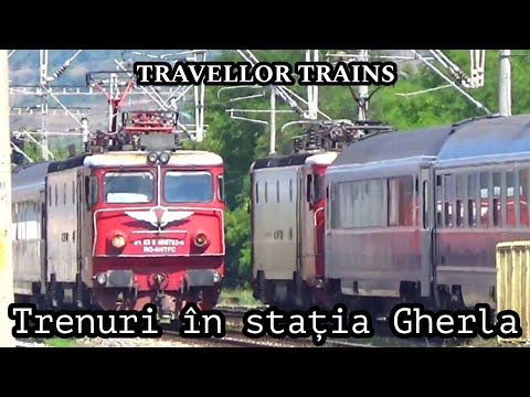 Trenuri în stația Gherla (Linia 401: Cluj Napoca - Apahida - Dej Călători - Salva - Ilva Mică)