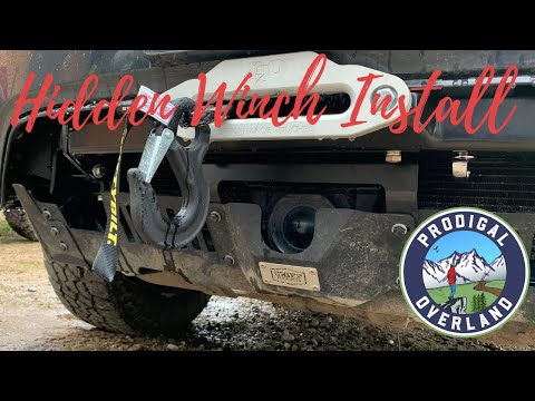 Hidden Winch Mount Installation | Chief Products | WK2