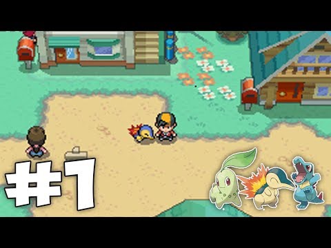 Let's Play Pokemon Heart Gold | Part 1 | Starting our adventure!