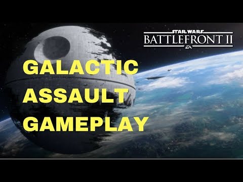 STAR WARS BATTLEFRONT 2 Death Star 2 Galactic Assault Gameplay- For The Empire!