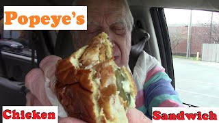 Popeye's Classic Chicken Sandwich and Hollywood Stories