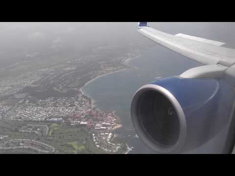 Delta 757-200H Landing in San Juan Puerto Rico