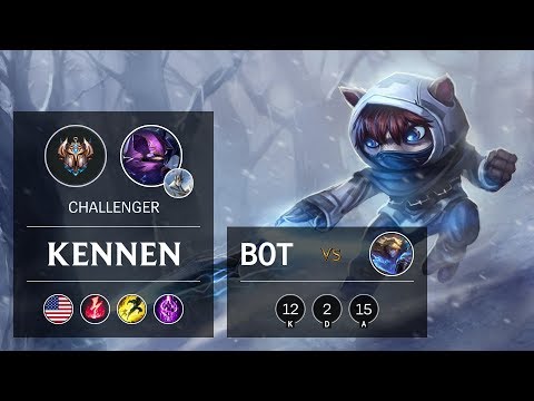 Kennen Bot vs Ezreal - NA Challenger Patch 9.21