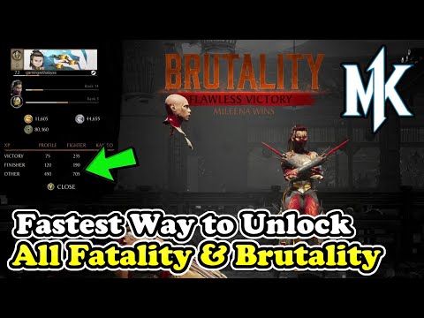 Fastest Way to Unlock All Fatality & Brutality in Mortal Kombat 1