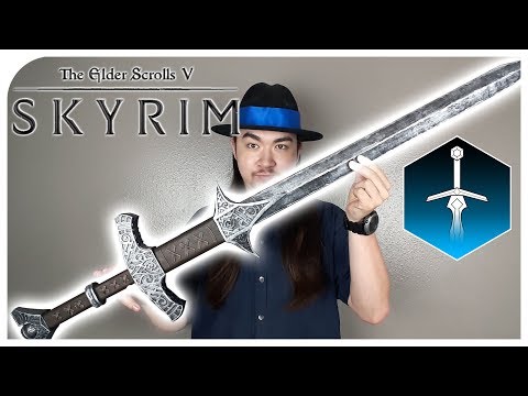 A Puntastic Cosplay Tutorial - Steel Longsword; Skyrim