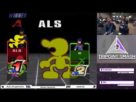 ALS | Drugfreechu (GnW) vs metroid (Ike) - Tripoint Smash 47 PM Winners Semis