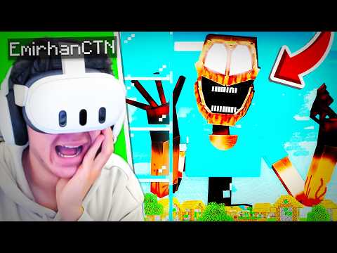 WE WATCHED THE SCARIEST MINECRAFT 360° VIDEOS! 😱