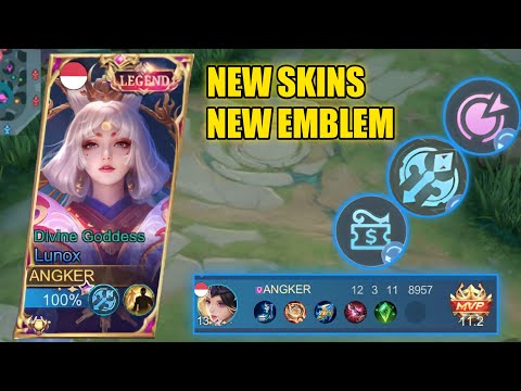 Lunox Legend Skins!! - This Perfect Skins 😍 || Lunox Best Build 2023