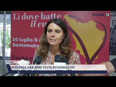 2021-07-17 PISTOIA - VERTENZA GKN APRE FESTA REGIONALE PD