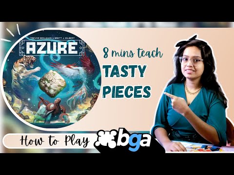 Azure - How to Play on Board Game Arena | 8 Mins