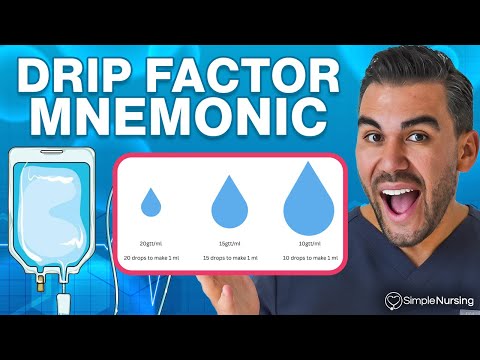 Drip Factor Formula Made Easy: Mnemonics & Tips for Nurses