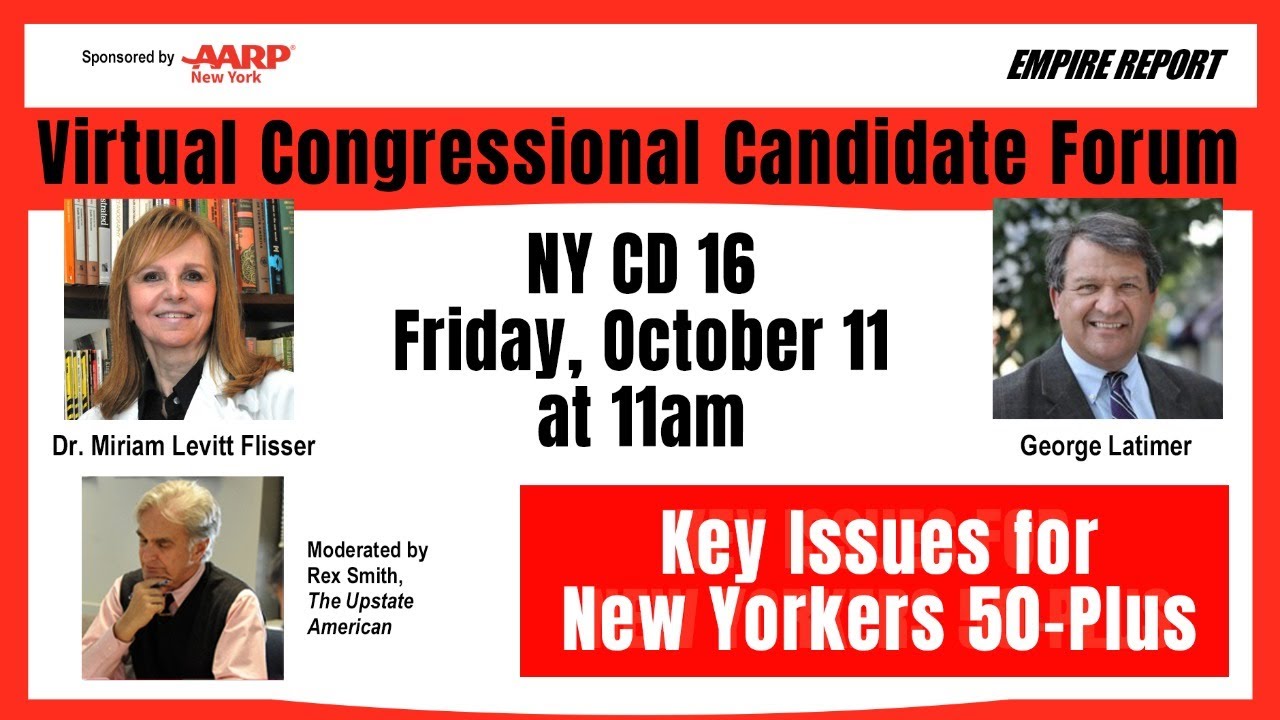 Virtual Congressional Candidate Forum - NY CD 16