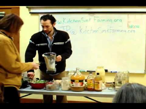 "Easy Advanced Sprouting and Fermenting" by Jean-Pierre Parent, KitchenSinkFarming.org - YouTube