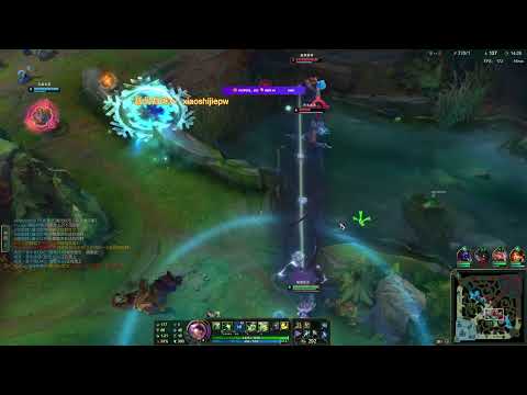 [Hanql,Beifeng,Yuuji,OMG.Creme] Zeri vs Xayah super server Challenger