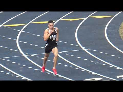 Escambia Gator Invitational - Boy's 400 Meter Dash - Prelim Heat 6 - 2/23/2019