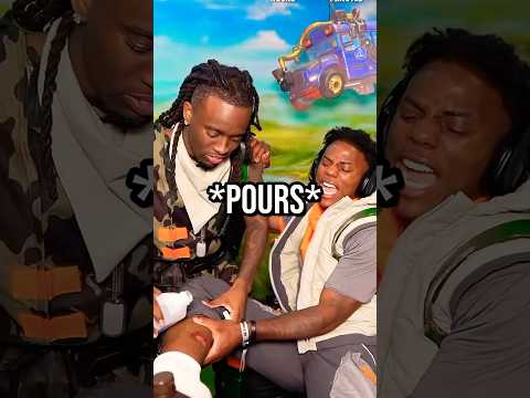 Kai Cenat Pours Alcohol On IShowSpeed Open Scab To Heal Him! 😂