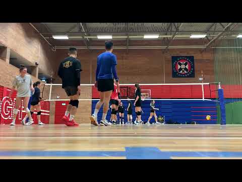 Edinburgh University Volleyball fun game 2 26/3/2023